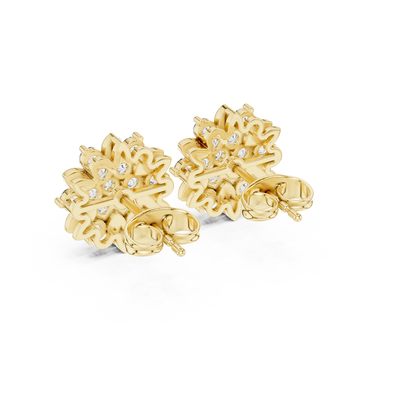 Earring AER-102@7 - Yellow Gold - Image
