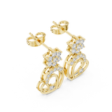 Earring AER-103@7 - Yellow Gold - Image