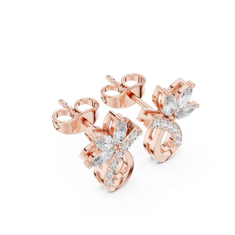 Earring AER-106@7 - Rose Gold - Image