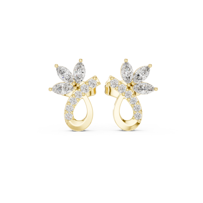 Earring AER-106@7 - Yellow Gold - Image