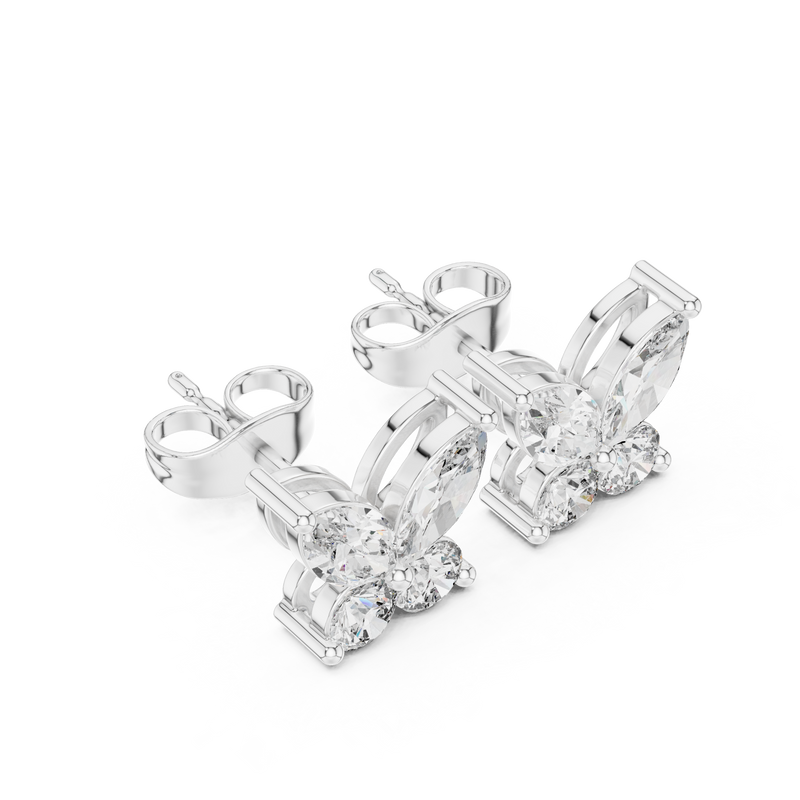Earring AER-109@7 - White Gold - Image