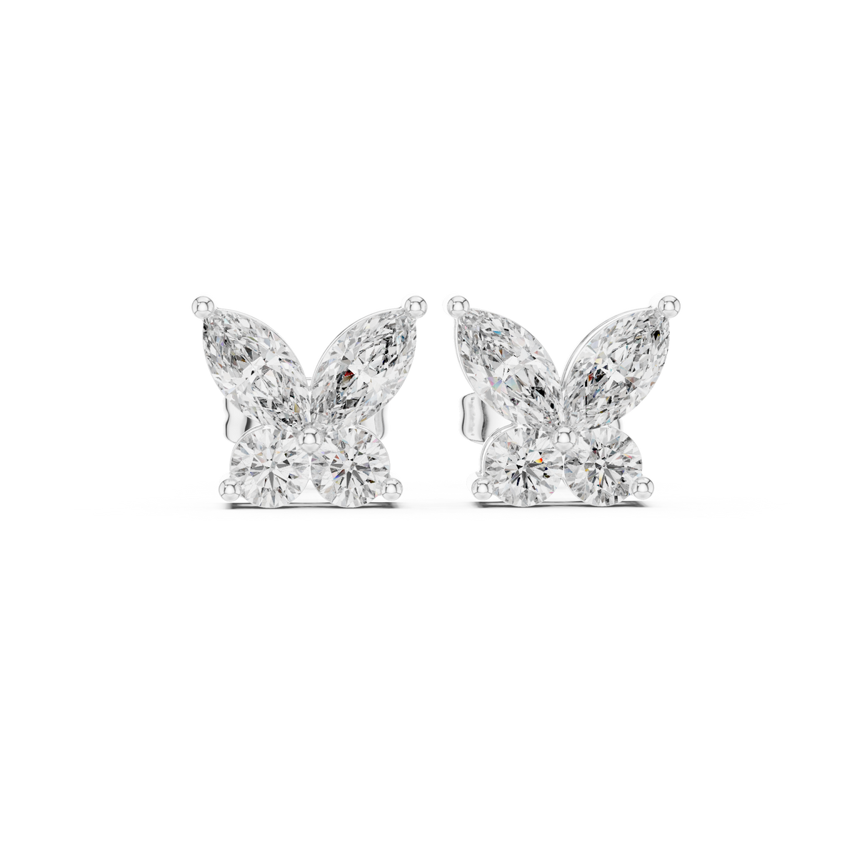 Earring AER-109@7 - White Gold - Image