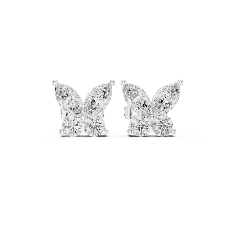 Earring AER-109@7 - White Gold - Image