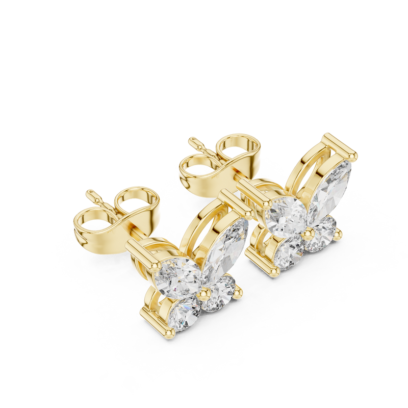 Earring AER-109@7 - Yellow Gold - Image