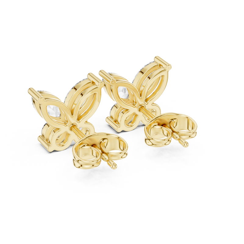 Earring AER-109@7 - Yellow Gold - Image