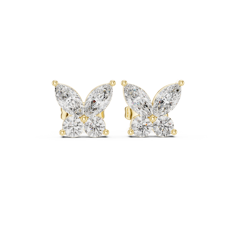 Earring AER-109@7 - Yellow Gold - Image