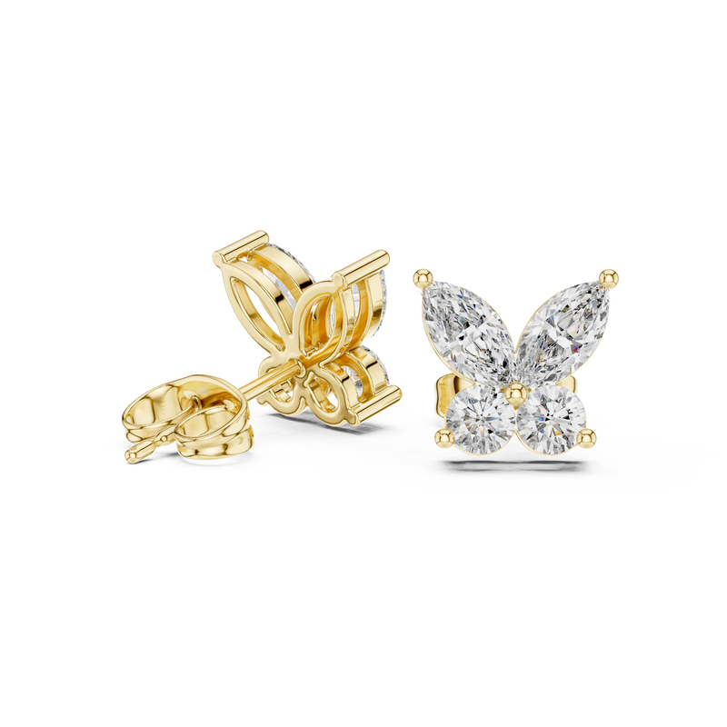 Earring AER-109@7 - Yellow Gold - Image