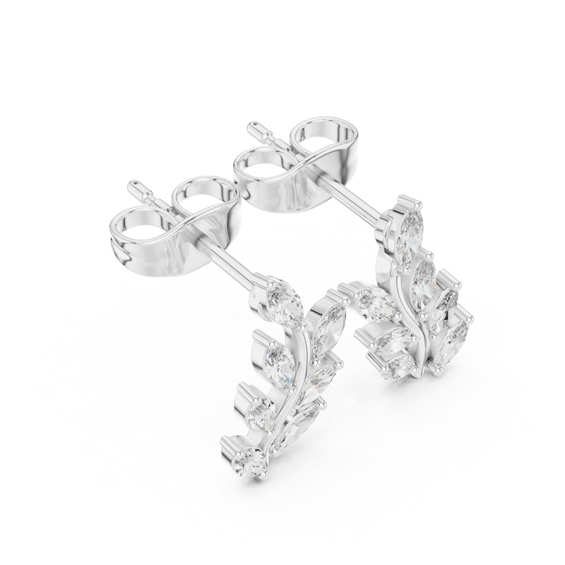 Earring AER-114@7 - White Gold - Image