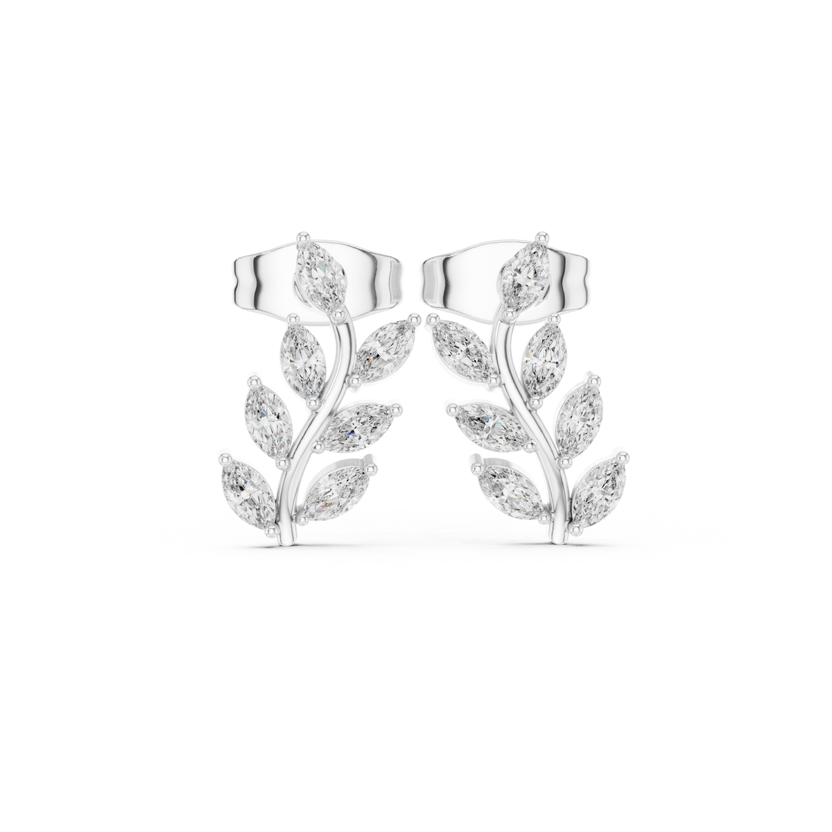 Earring AER-114@7 - White Gold - Image