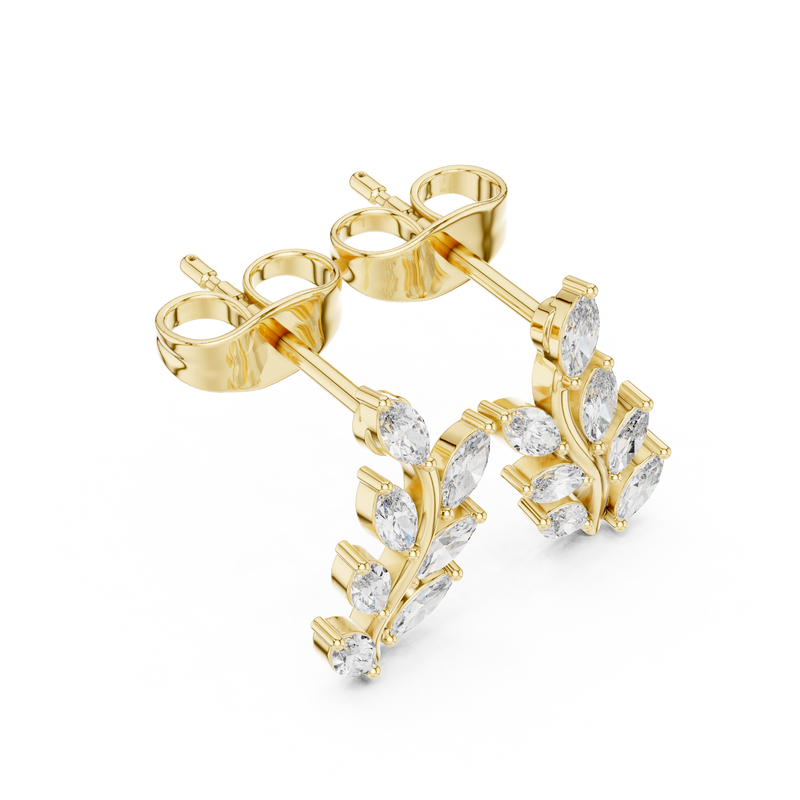 Earring AER-114@7 - Yellow Gold - Image