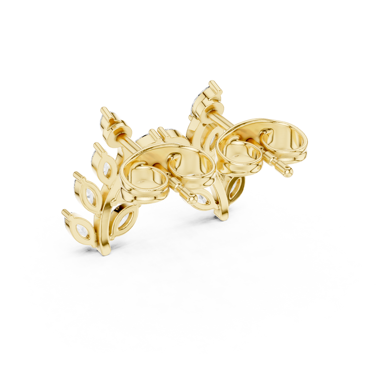 Earring AER-114@7 - Yellow Gold - Image