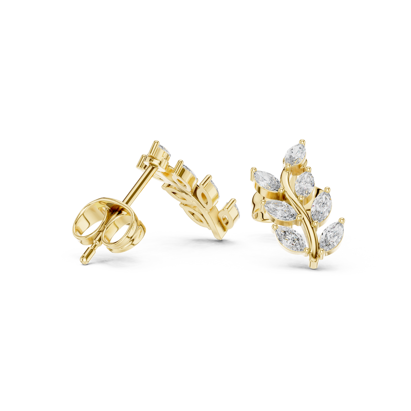 Earring AER-114@7 - Yellow Gold - Image