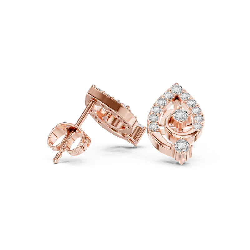 Earring AER-128@7 - Rose Gold - Image