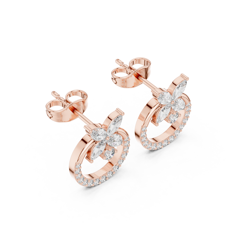 Earring AER-139@7 - Rose Gold - Image