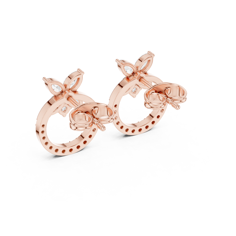 Earring AER-139@7 - Rose Gold - Image