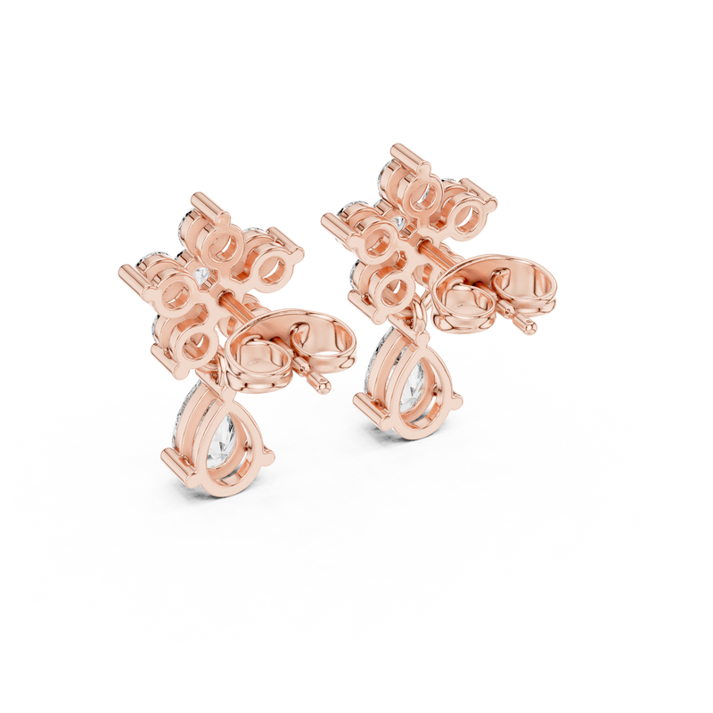 Earring AER-140@7 - Rose Gold - Image
