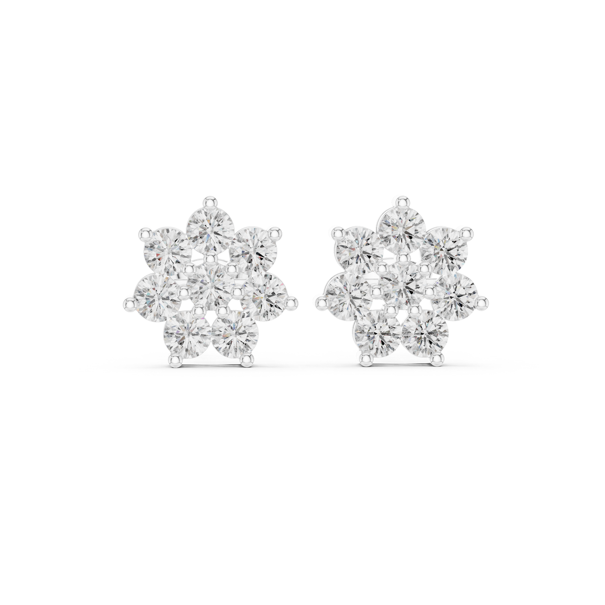 Earring AER-174@7 - White Gold - Image