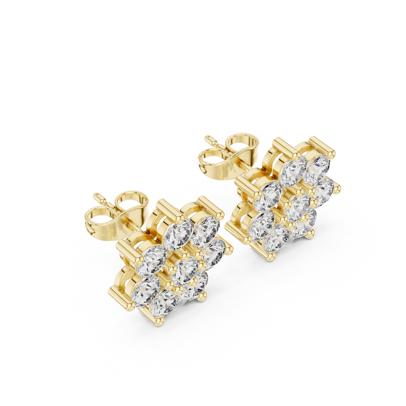 Earring AER-174@7 - Yellow Gold - Image