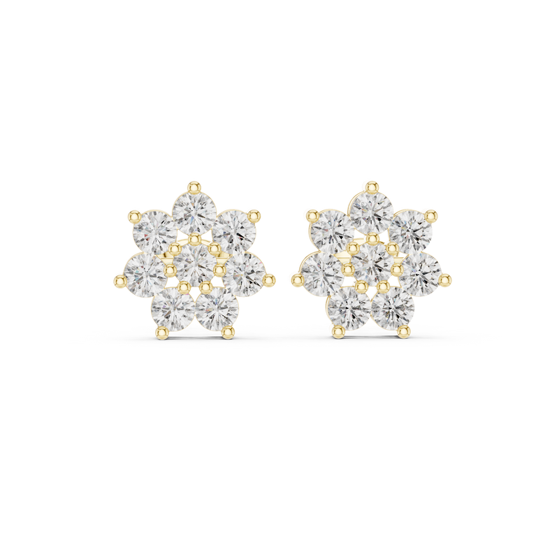 Earring AER-174@7 - Yellow Gold - Image