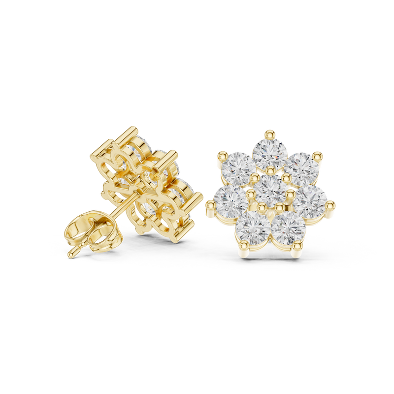 Earring AER-174@7 - Yellow Gold - Image