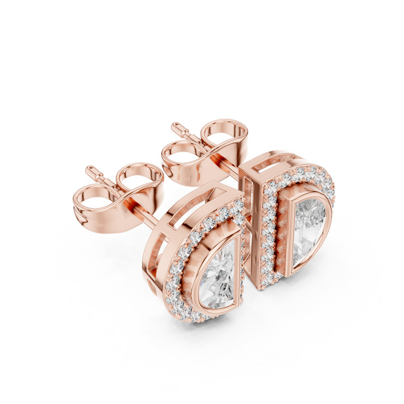 Earring AER-175@7 - Rose Gold - Image