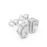 Earring AER-175@7 - White Gold - Image