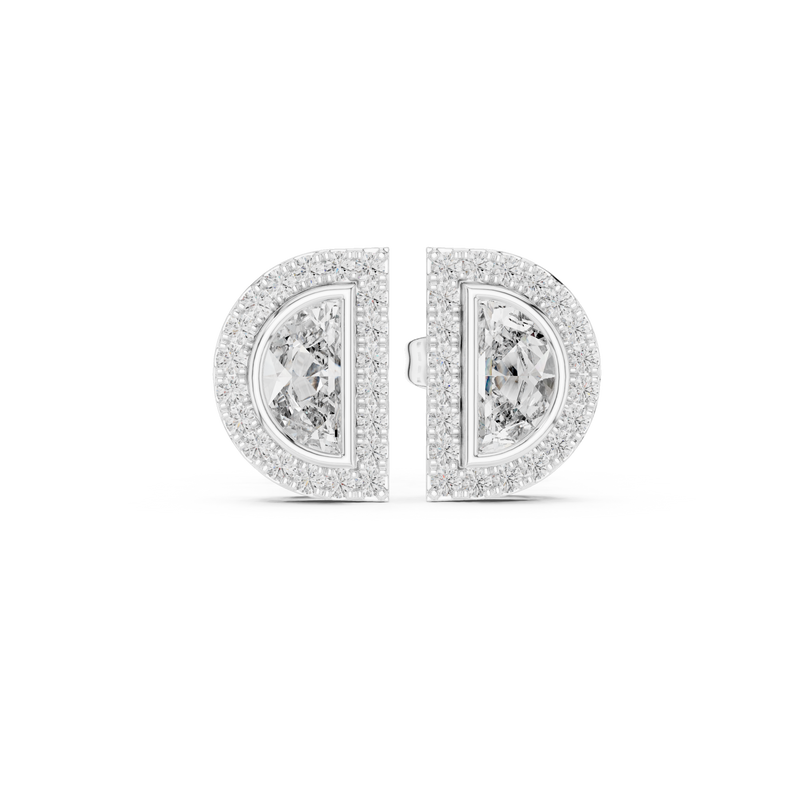 Earring AER-175@7 - White Gold - Image