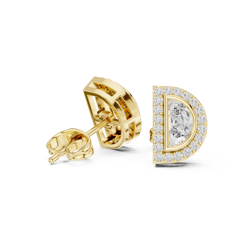 Earring AER-175@7 - Yellow Gold - Image