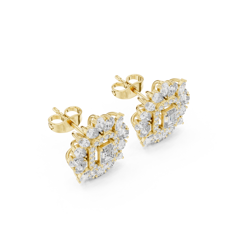 Earring AER-29@7 - Yellow Gold - Image