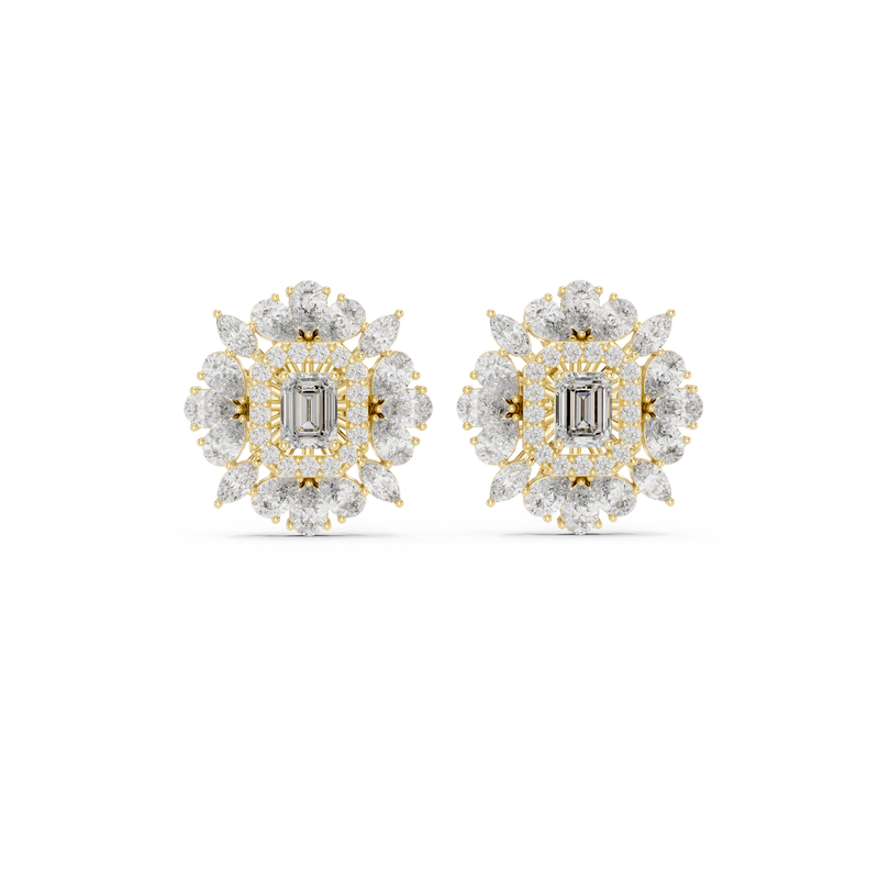 Earring AER-29@7 - Yellow Gold - Image