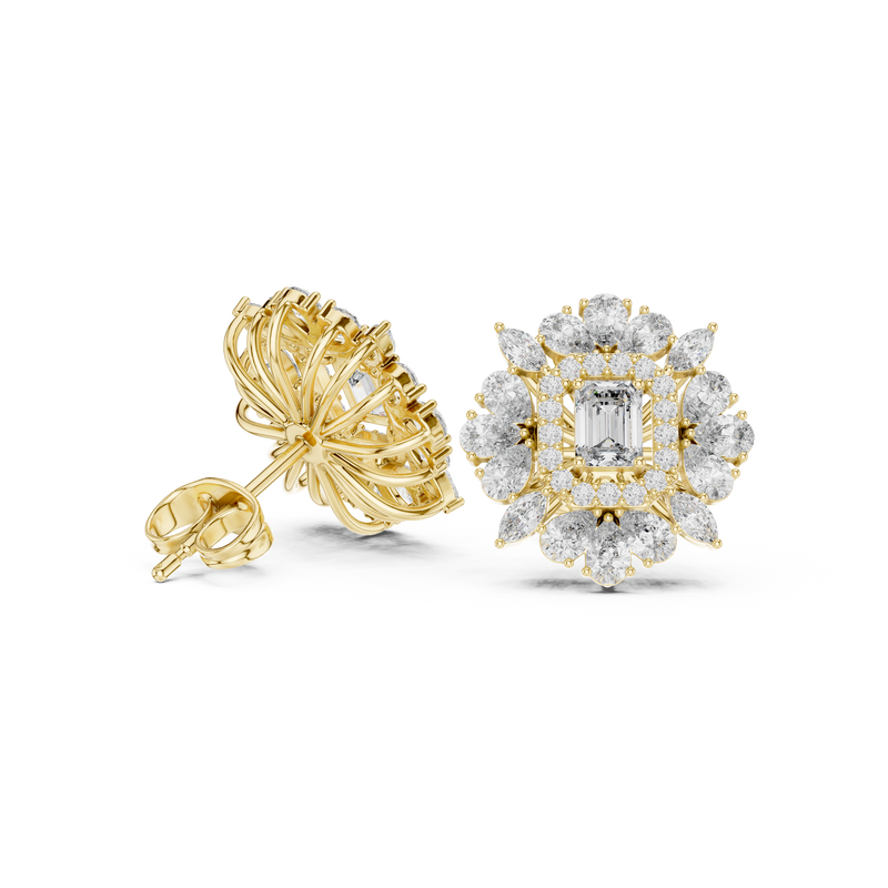 Earring AER-29@7 - Yellow Gold - Image