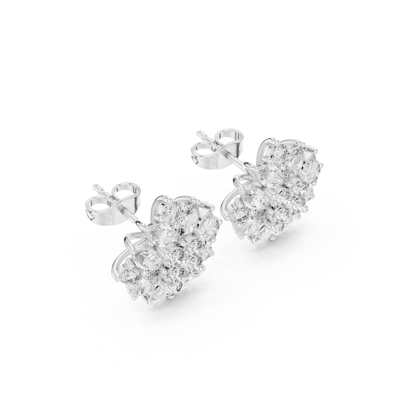 Earring AER-30@7 - White Gold - Image