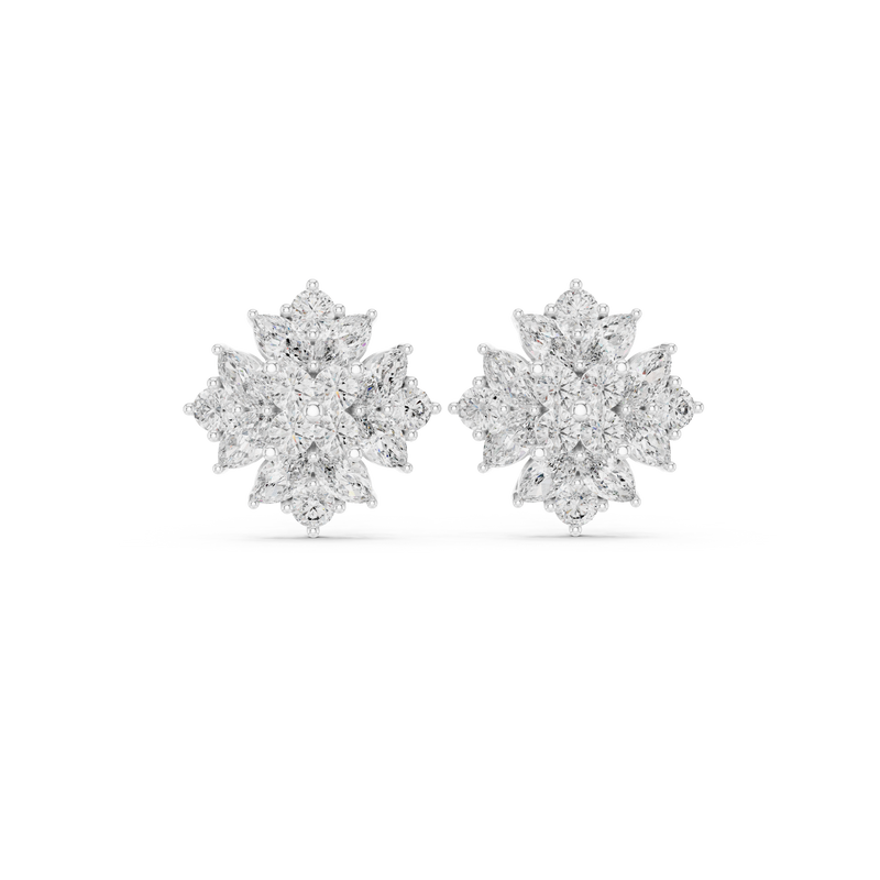 Earring AER-30@7 - White Gold - Image