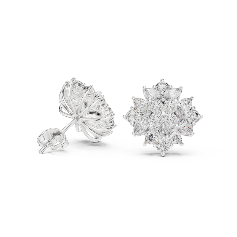 Earring AER-30@7 - White Gold - Image