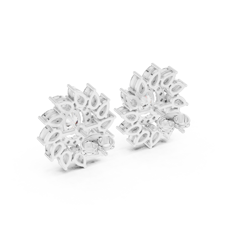 Earring AER-42@7 - White Gold - Image