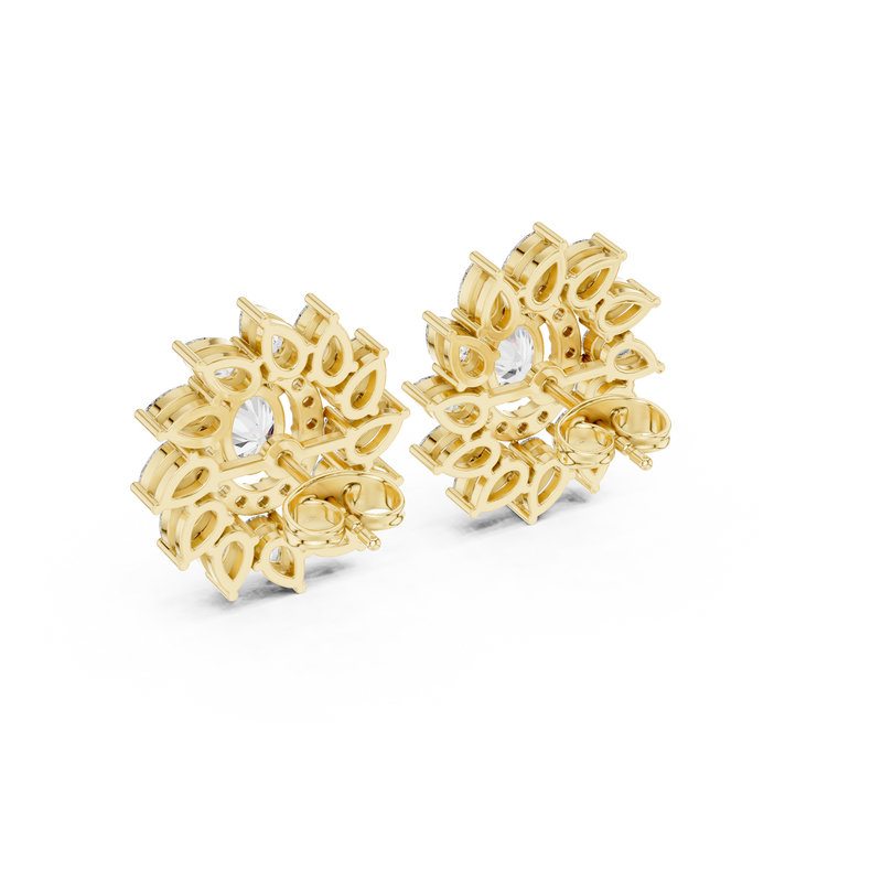 Earring AER-42@7 - Yellow Gold - Image