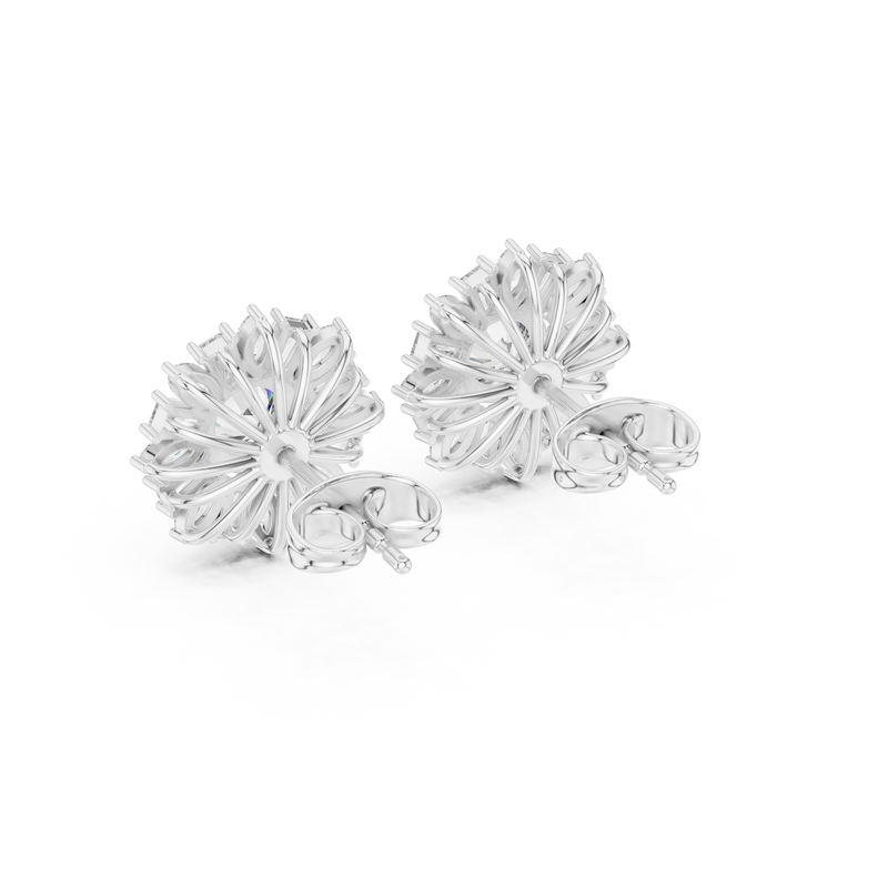 Earring AER-45@7 - White Gold - Image