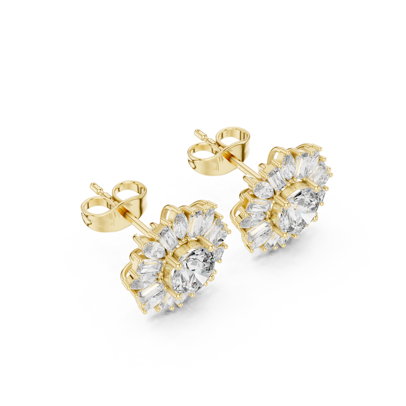 Earring AER-45@7 - Yellow Gold - Image