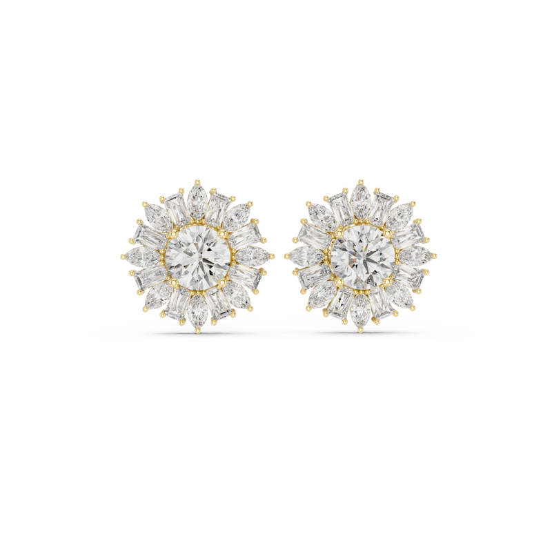 Earring AER-45@7 - Yellow Gold - Image