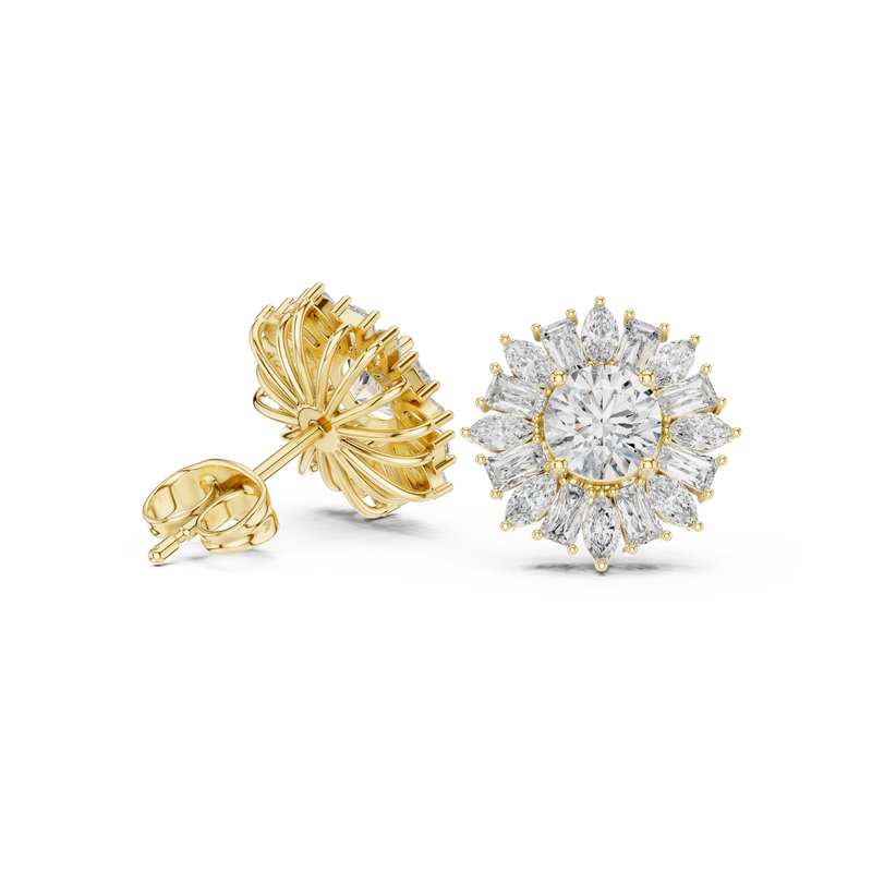 Earring AER-45@7 - Yellow Gold - Image