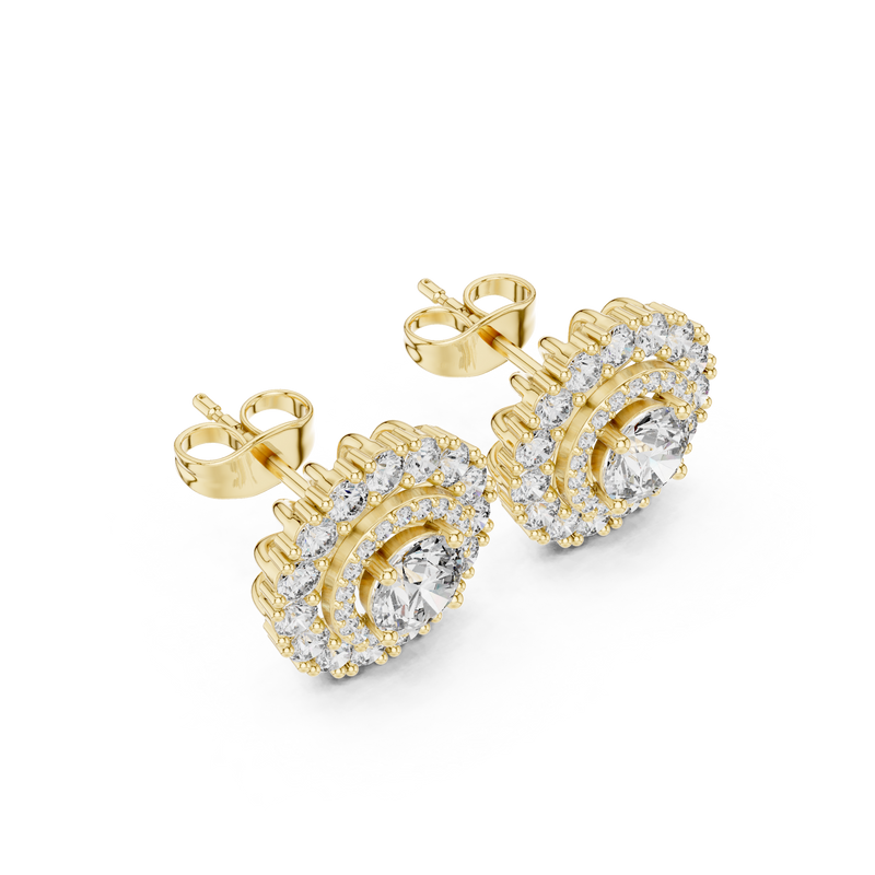 Earring AER-49@7 - Yellow Gold - Image
