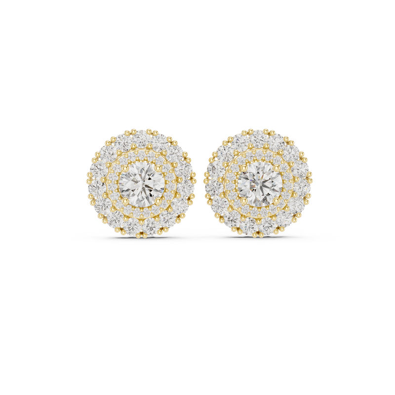 Earring AER-49@7 - Yellow Gold - Image