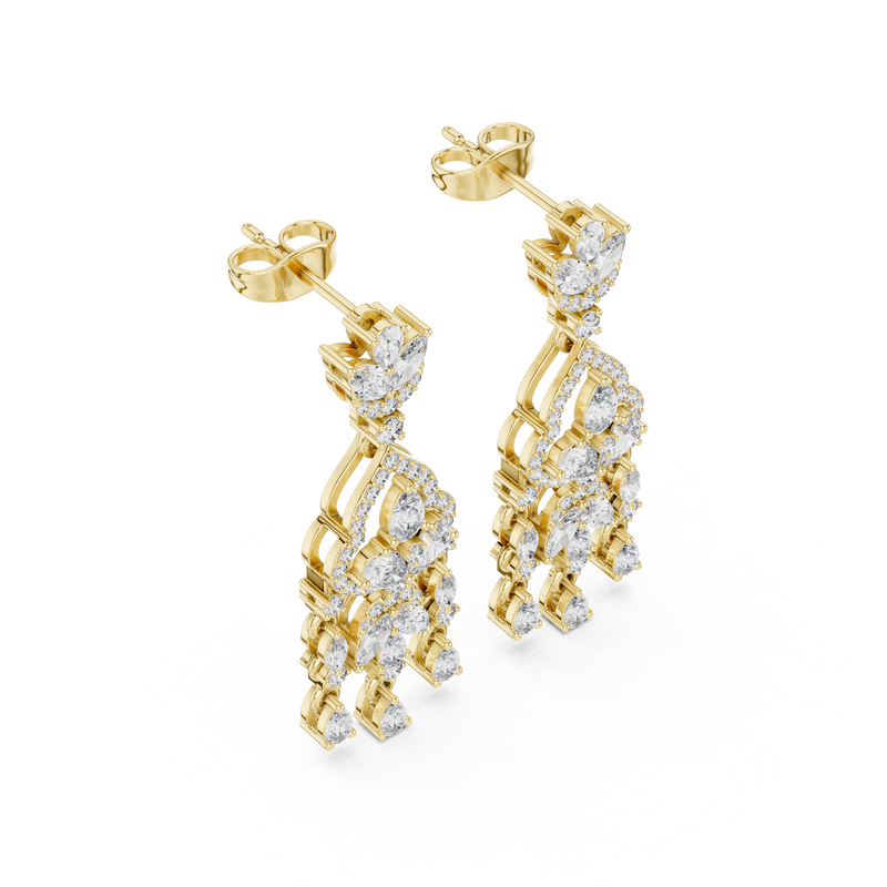 Earring AER-54@7 - Yellow Gold - Image