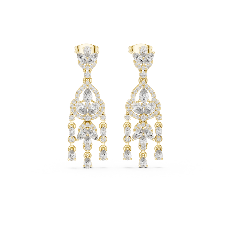 Earring AER-54@7 - Yellow Gold - Image
