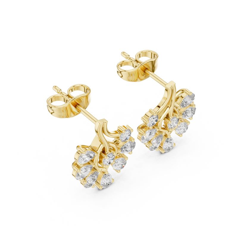 Earring AER-56@7 - Yellow Gold - Image