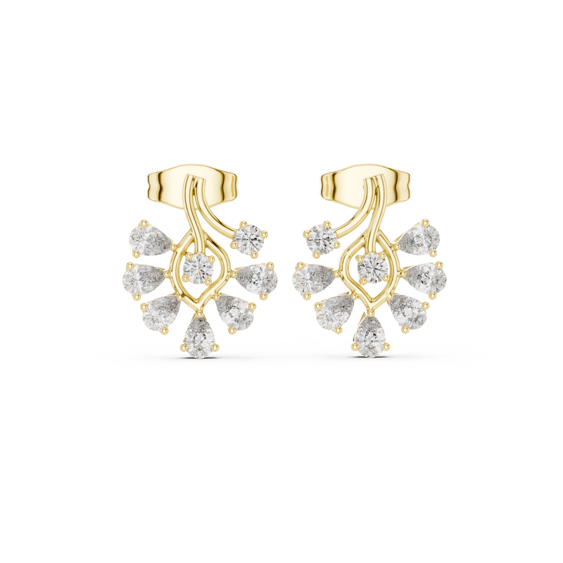 Earring AER-56@7 - Yellow Gold - Image