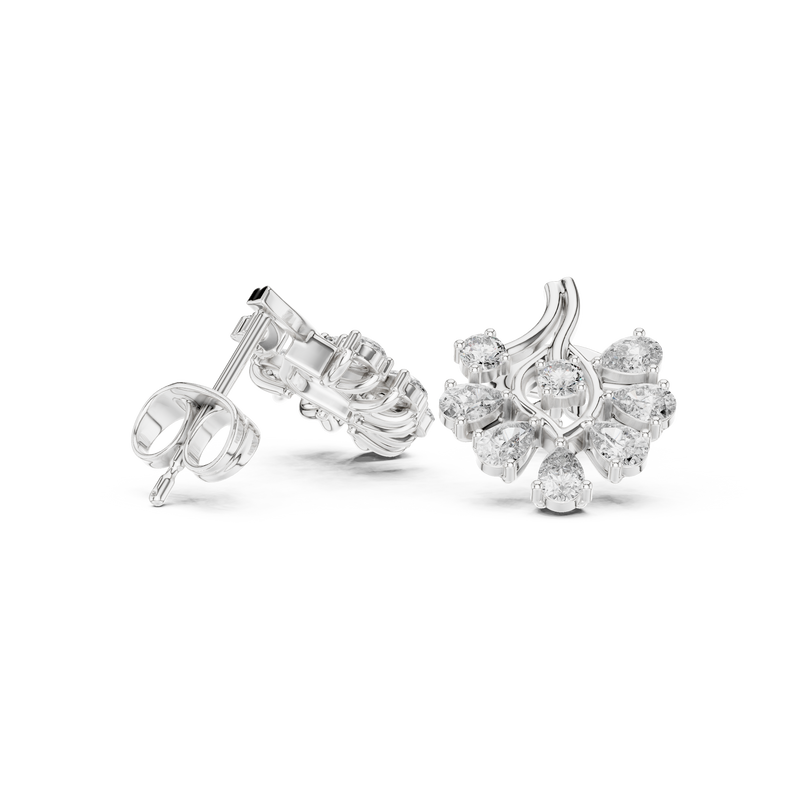 Earring AER-56@7 - White Gold - Image