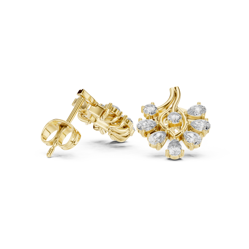 Earring AER-56@7 - Yellow Gold - Image
