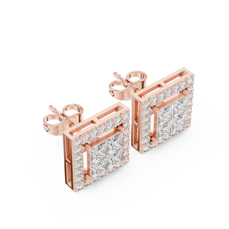 Earring AER-57@7 - Rose Gold - Image