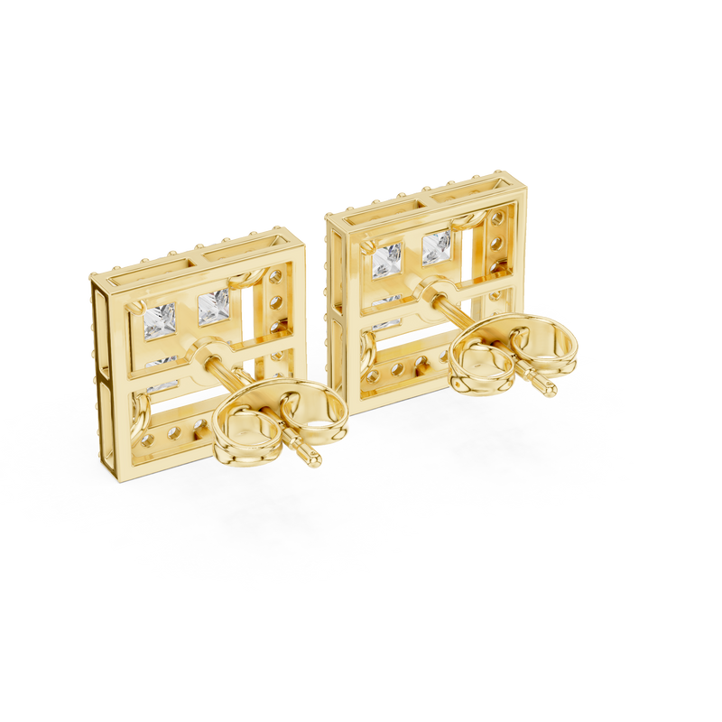 Earring AER-57@7 - Yellow Gold - Image